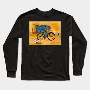 A fish needs a bicycle Long Sleeve T-Shirt